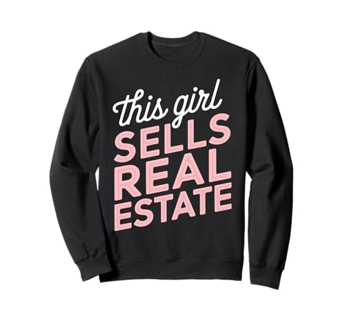 Dieses Mädchen verkauft Immobilienmakler House Realtor Damen Sweatshirt Dieses Mädchen verkauft Immobilienmakler House Realtor Damen Sweatshirt von Realtor Home House Seller Real Estate Agent Gifts
