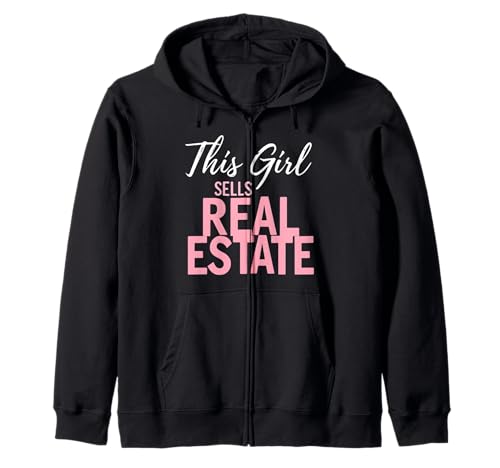 Dieses Mädchen verkauft Immobilienmakler Mietmakler Mädchen Kapuzenjacke Dieses Mädchen verkauft Immobilienmakler Mietmakler Mädchen Kapuzenjacke von Realtor Home House Seller Real Estate Agent Gifts