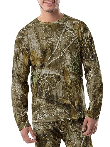 Realtree Herren Thermounterwäsche aus schwerem Fleece Unterhemd, Edge, L von Realtree