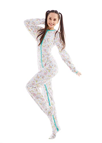 Rearz - Alpaka - Jammies, Weiss/opulenter Garten, Large von Rearz