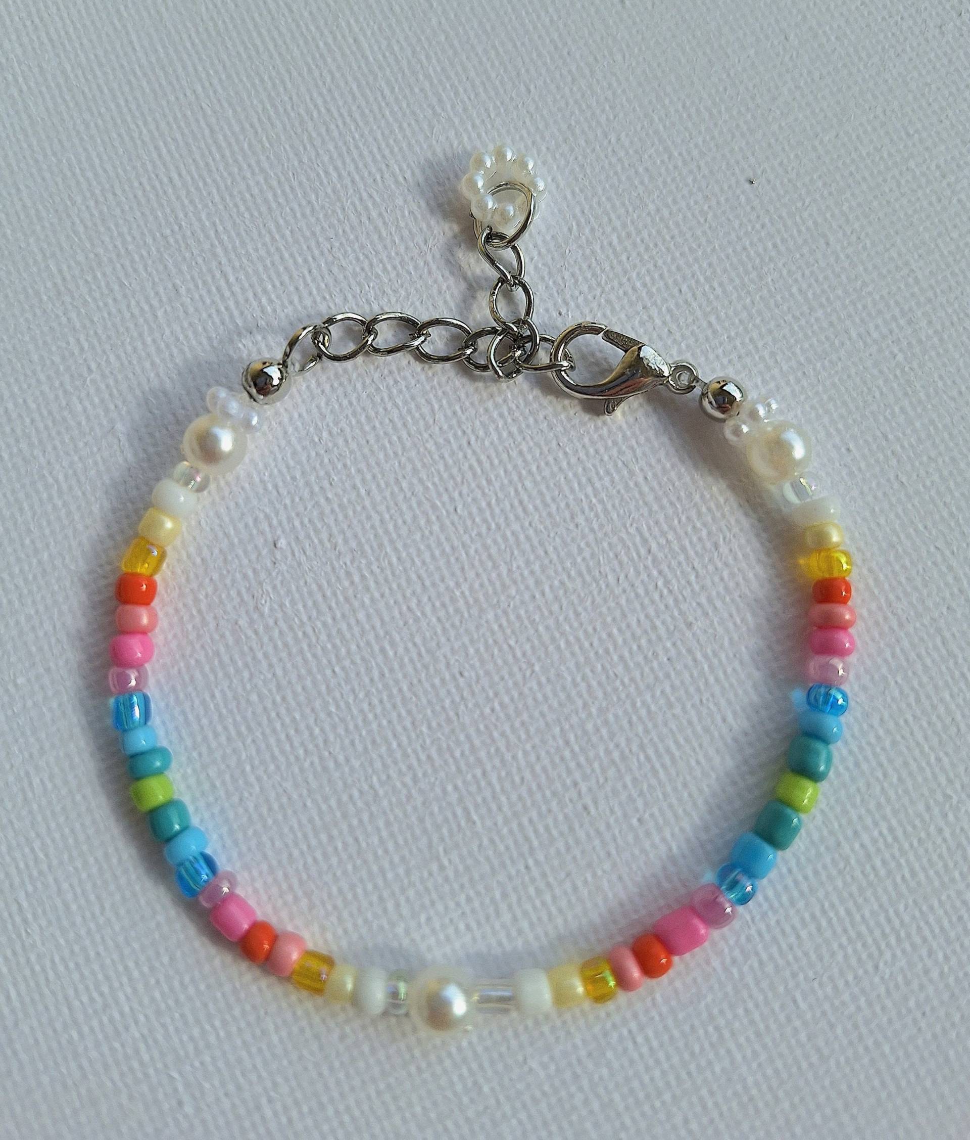 Perlenarmband-Rainbow von RebeccasZeug