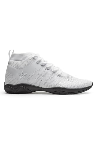 Rebel Athletic Damen Revolution Rewind Cheer Shoes, Weiss/opulenter Garten, 34 EU von Rebel Athletic