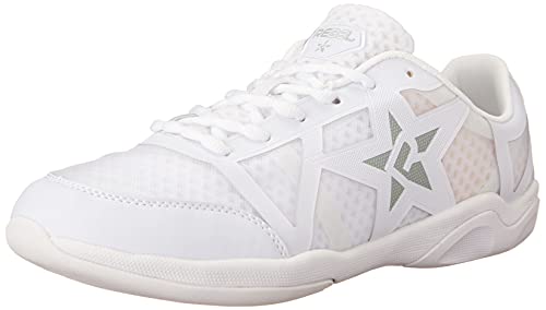 Rebel Athletic Unisex Rebel Ruthless White Cheer Shoe, weiß, 42 2/3 EU von Rebel Athletic