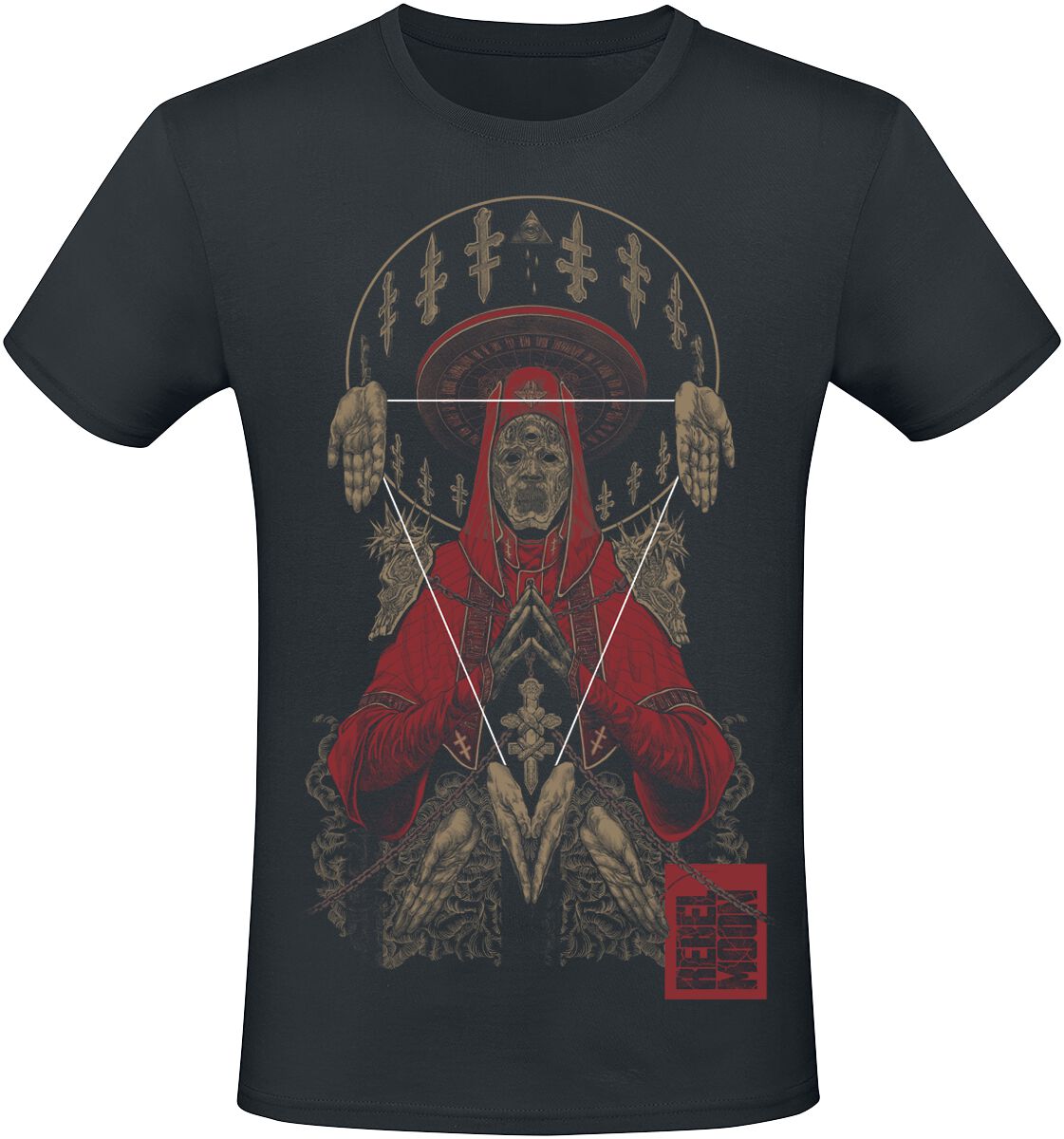 Rebel Moon Priest T-Shirt schwarz in M von Rebel Moon