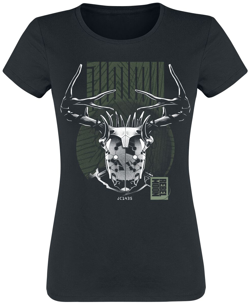 Rebel Moon T-Shirt - Jimmy - S bis XXL - für Damen - Größe XXL - schwarz  - Lizenzierter Fanartikel von Rebel Moon