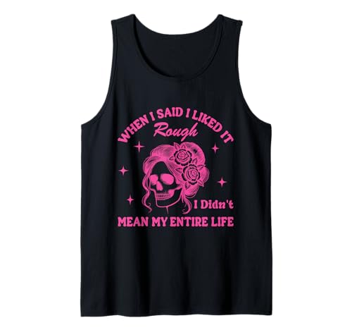 Totenkopf Leben Humor für Frauen Casual Style Tank Top Totenkopf Leben Humor für Frauen Casual Style Tank Top von Rebel Soul Artistic Graphic Collection