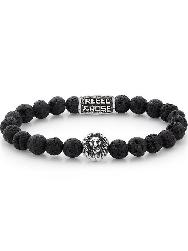 Rebel & Rose Armband Rebel & Rose Armband Black Moon RR-8L021-S-L+ Herren Rebel & Rose Armband Rebel & Rose Armband Black Moon RR-8L021-S-L+ Herren von Rebel & Rose