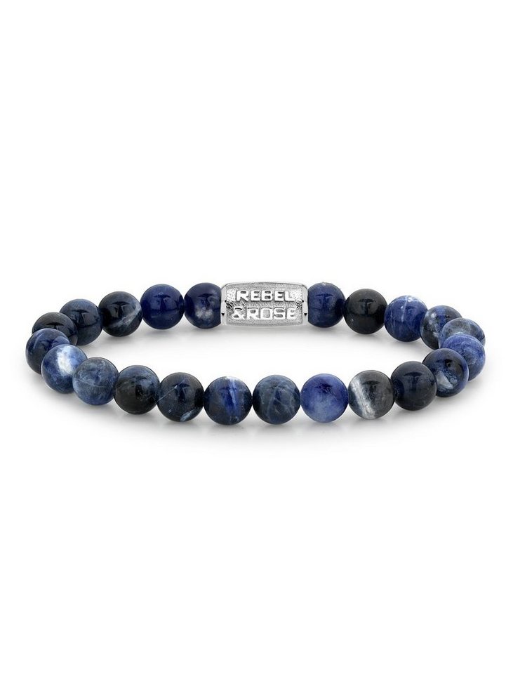 Rebel & Rose Armband Rebel & Rose Armband Midnight Blue RR-80010-S-M Herren von Rebel & Rose
