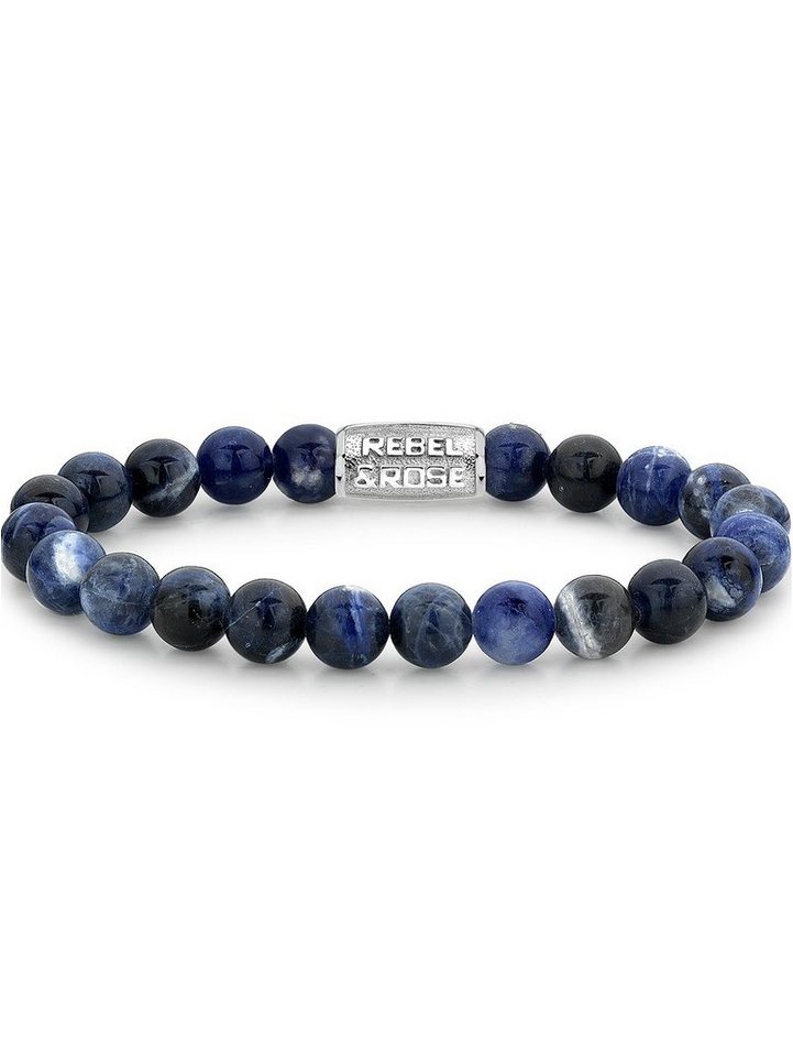 Rebel & Rose Armband Rebel & Rose Armband Midnight Blue RR-80010-S-S Herren von Rebel & Rose