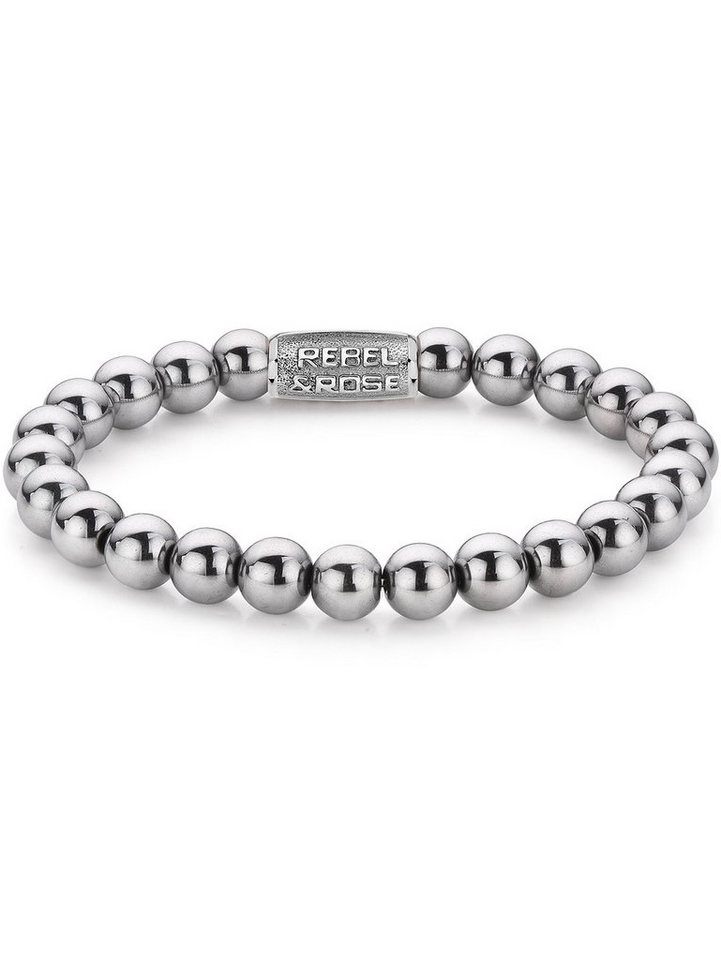 Rebel & Rose Armband Rebel & Rose Armband Silver Shine RR-8DV01-S-L Herren Rebel & Rose Armband Rebel & Rose Armband Silver Shine RR-8DV01-S-L Herren von Rebel & Rose