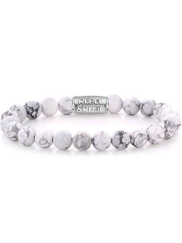 Rebel & Rose Armband Rebel & Rose Armband Virgin White RR-80066-S-L Herren von Rebel & Rose