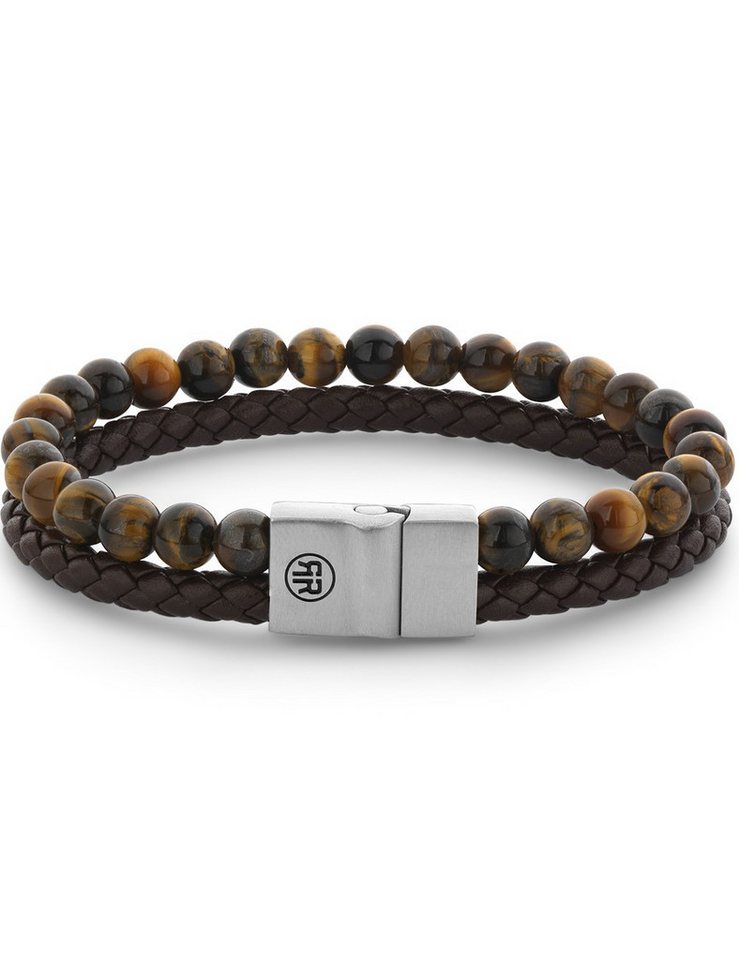 Rebel & Rose Armband Rebel & Rose RR-M0058-S-L Armband Full Metal Combo 12mm Tiger Lily von Rebel & Rose