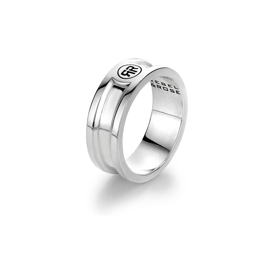 Rebel & Rose Herrenring RR-RG036-S-60 925er Silber von Rebel & Rose