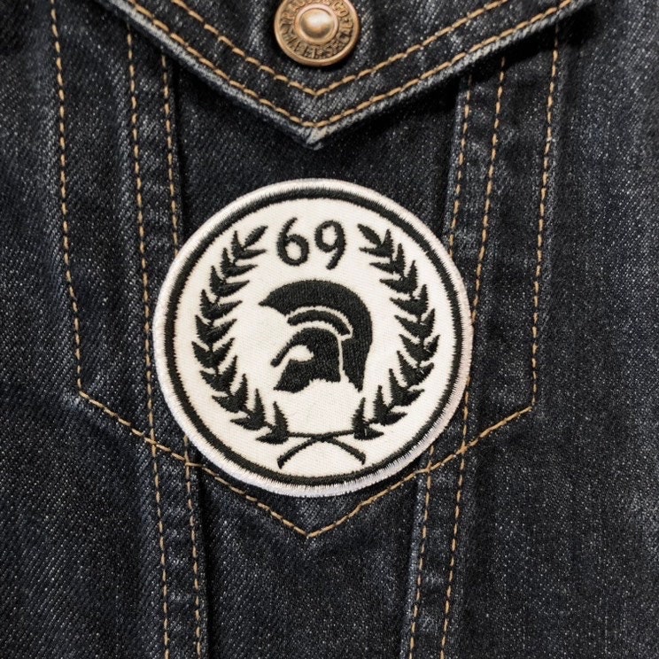 Patch Skinhead Trojan Aufbügeln von RebelEko
