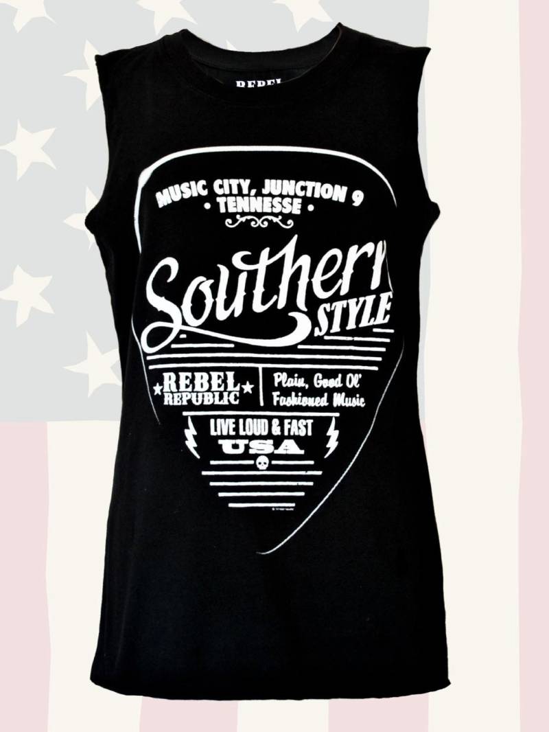 Rebel Republic Southern Style Muskel Tank Rebel Republic Southern Style Muskel Tank von RebelRepublicUSA