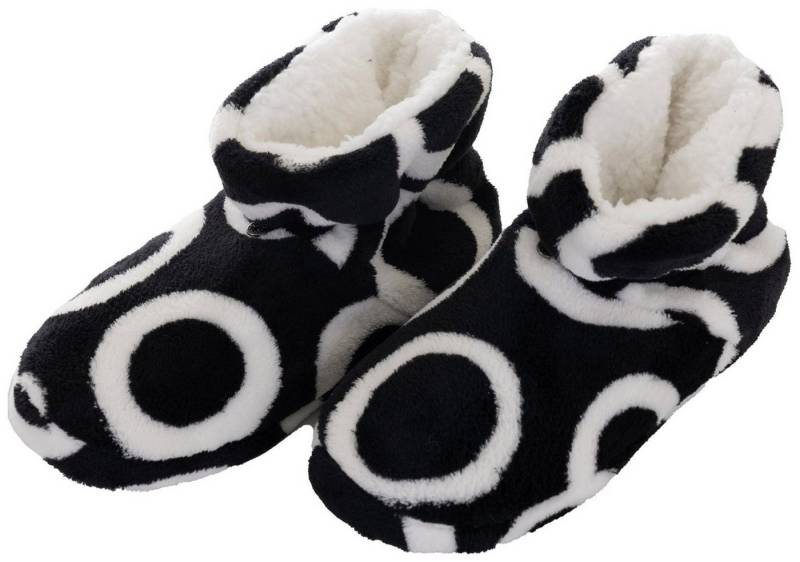 Rebelle Damen Hausschuhe warm Hüttenschuhe Fleece von Rebelle