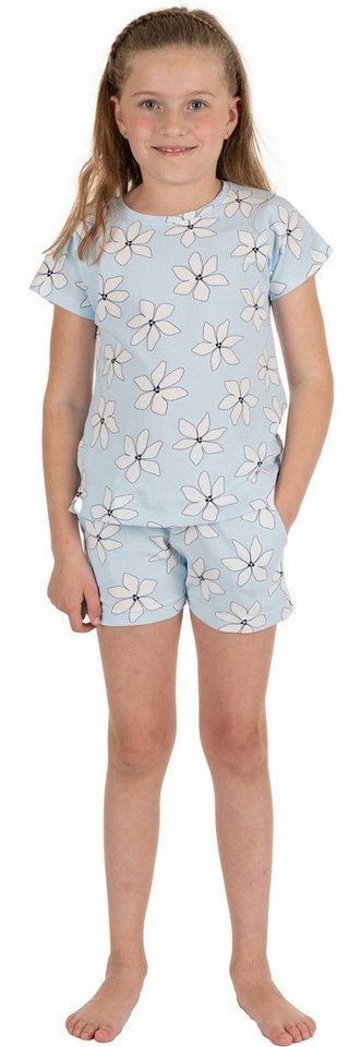 Rebelle Shorty Mädchen Schlafanzug kurz (2 tlg) Blumen allover von Rebelle