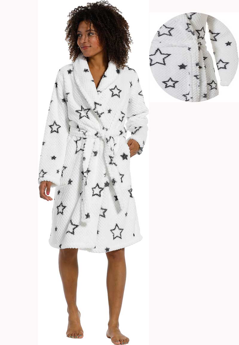 Rebelle damesbadjas sterren-xl von Rebelle