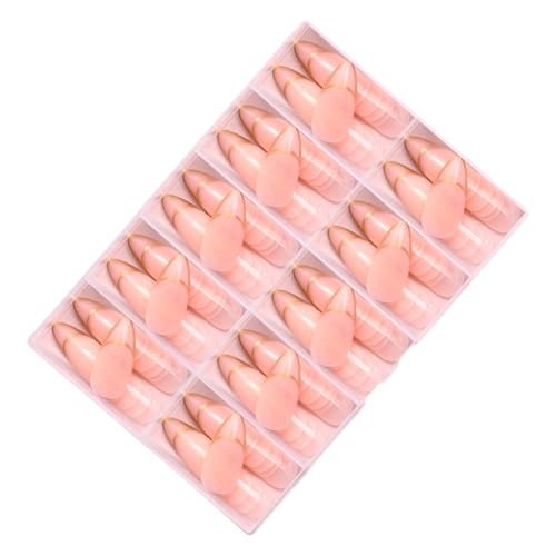 120 Stück Abnehmbare Künstliche Nägel Mit Französischer Spitze Vollständige Abdeckung Zum Aufkleben Tragbare Nägel Zum Aufdrücken Für Frauen Und Mädchen von Rebellious