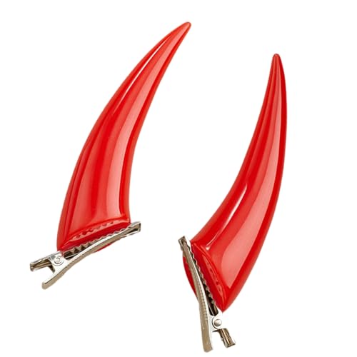 2LotSimple Temperament Haarnadel Winter Bobbles Haarclip Antiskid Barrettes Für Cosplay Enthusiasten von Rebellious