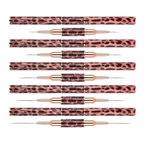 5pcs Nails Art Pinsel Super Feine Dünne Liner Nägel Pinsel Set Für Nägel Gel Polnisch Malerei Designs Geschenke Für Frauen Mädchen von Rebellious