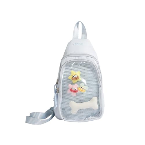 Clear Itabag Chest Chest Bag Transparent Itabag Crossbody Rucksack Mode Slings Bag Handtasche Dayback Für Frauen Anime Display Crossbody Slings Clear Itabag Chest Chest Bag Transparent Itabag Crossbody Rucksack Mode Slings Bag Handtasche Dayback Für Frauen Anime Display Crossbody Slings von Rebellious