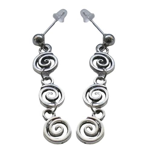Elegante Einzigartige Verdrehende Wirbellegierungsohrringe Trendige Ohrhänger Accessoires Für Frauen Stilvolle Tägliche Kleidung von Rebellious