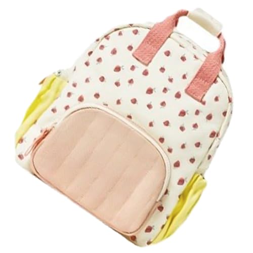 Erdbeer Rucksack Für Mädchen Kinder Reisetasche Kindergarten Rucksack Kinder Rucksack Tagesrucksack Kleinkind Rucksack von Rebellious