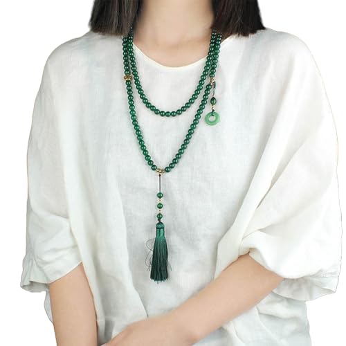 Ethnische Retro Keramik Schmetterling Halskette Handgefertigt Schmuck Verstellbare Kabel Frauen Modezubehör Geschenke Verstellbarer Anhänger Halskette von Rebellious