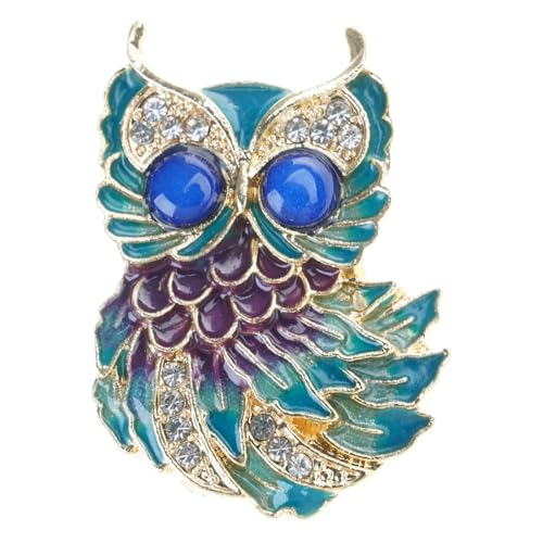 Exquisite Handgefertigte Eule Tropföl Brosche Mode Forward Decorative Pin Für Besondere Veranstaltung Und Professionelle Ensembles Künstlerische Eulenbrosche Design Exquisite Handgefertigte Eule Tropföl Brosche Mode Forward Decorative Pin Für Besondere Veranstaltung Und Professionelle Ensembles Künstlerische Eulenbrosche Design von Rebellious