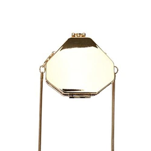 Kleine Acryl Make Up Tasche Mit Gold Finish Umhängetaschen Vielseitige Umhängetasche Für Modische Frauen Und Mädchen Kleine Acryl Make Up Tasche Mit Gold Finish Umhängetaschen Vielseitige Umhängetasche Für Modische Frauen Und Mädchen von Rebellious