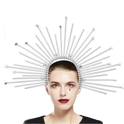 Modischer Haarschmuck, Kopfschmuck, Göttin, Stirnband, Legierungsmaterial, elegantes Party-Haar-Accessoire, Geschenk für Frauen, luxuriöses Haar-Accessoire von Rebellious