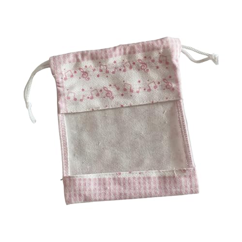 Musical Notes Make Up Tasche Kleine Tasche Geschenk Reisen Aufbewahrung Reisetila Kordelzug Für Kosmetik Kordel Strawberry Storage Musical Notes Kosmetische Make Up von Rebellious