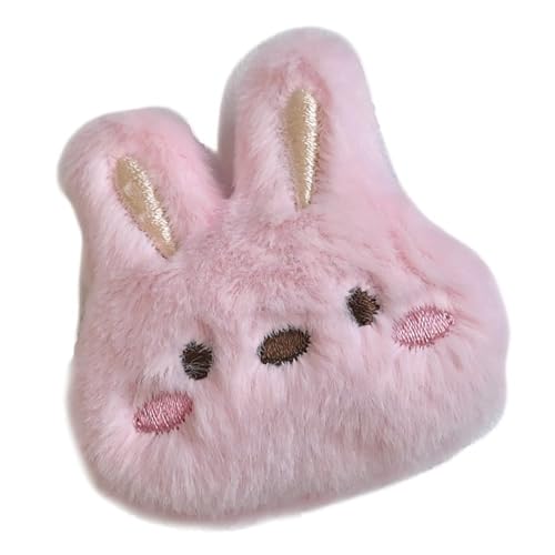 Plüschkaninchen Kopfnadel Mit Sicherem Sicherheitsverschluss Rucksack Charme Kleidung Brosche Accessoire Für Modebegeisterte Teen Mode Accessoire von Rebellious