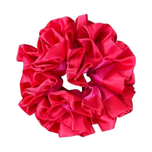 Prinzessin Scrunchies Band Haargummi Band Haarhalter Bezauberndes Seidengefühl Haargummi Haarseil Für Mädchen Scrunchies von Rebellious