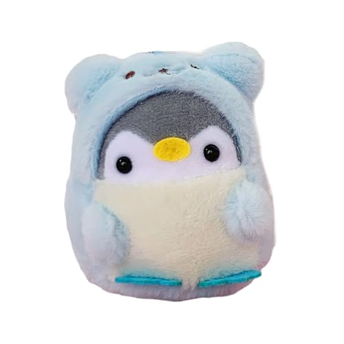 Rebellious Anime Figur Penguins Schlüsselbund Rucksack Beutel Anhänger Charm Car Schlüsselbund Pinguins Plüsch Spielzeug Für Frauen Handtasche Hanging Ornament von Rebellious