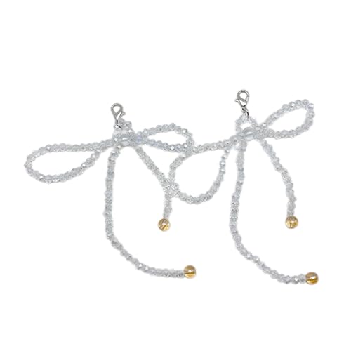 Rebellious Atemberaubender Kristall-Schuhanhänger, einzigartige Kristall-Schuhdekoration, Schlüsselanhänger-Ornament für modebewuss von Rebellious