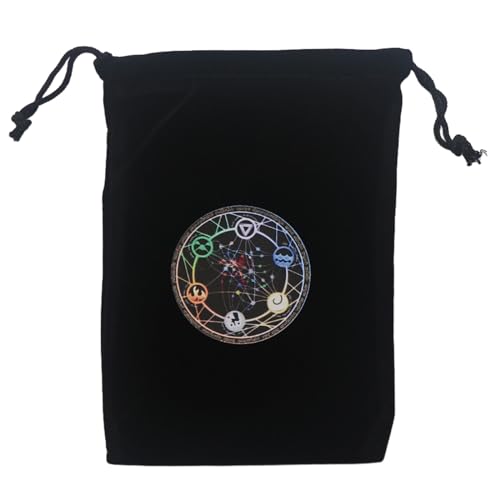 Rebellious Divinations Tischdecke, Orakel, Kartendeck, Brettspiel, Tasche, Kordelzug, Schmuck, Tarotbeutel, Geschenkverpackung, Hochzeitstasche, Wahrsagungstasche, a von Rebellious