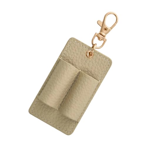 Rebellious Doppelschlitze Stifthaltertravel Organizer Ledercliphalter Mit Abnehmbarem Schlüsselbundwerkzeug Rotierende Stift Notebook Zubehör von Rebellious