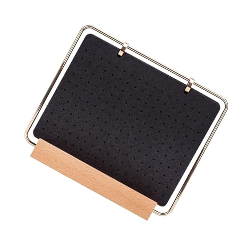 Rebellious Großkapazität Brosche Pin Filzbrett 6 Seitige Abzeichen Taste Display Panels Für Sammler Frauen Ohrring Organizer Emaille Pin Display von Rebellious