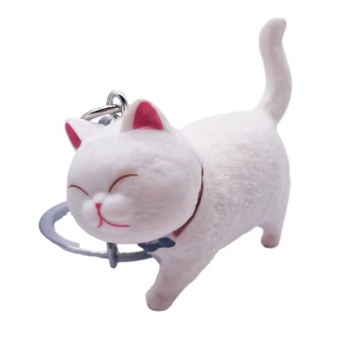 Rebellious Kunststoff niedlichen Cartoon Kätzchen Telefon Schmuckstück weibliche Katze Telefon Muscheln Anhänger Zubehör Paket Deko von Rebellious