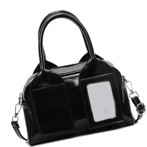 Rebellious Leichte Crossbody Tasche PU Geräumige Design Umhängetasche Verstellbar von Rebellious