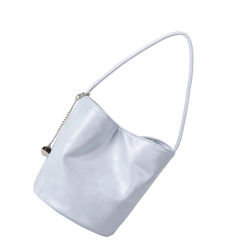 Rebellious Retro Inspirierte Weiche PU Leder Handtasche Mit Geräumiger Innenumhängetasche Lässige Achselbaus Für Modebegeisterte Große Kapazität von Rebellious