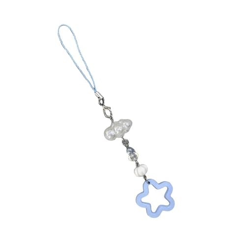 Rebellious Sternförmige Telefonkette mit Anhänger und Wolken-Charm-Accessoire für einen stilvollen und individuellen Look in Pastel Rebellious Sternförmige Telefonkette mit Anhänger und Wolken-Charm-Accessoire für einen stilvollen und individuellen Look in Pastel von Rebellious