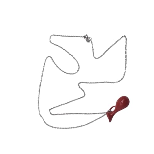 Rebellious Stilvolle Flasche Anhänger Halskette Elegante Flasche Charme Halskette Accessoire Für Moderne Mode Enthusiasten Eleganter Legierungsanhänger von Rebellious