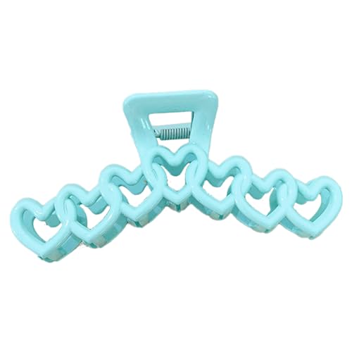 Schöne Haar Klaue Herz Form Haar Clip Für Frau Camping Pferdeschwanz Haar Zarte Kiefer Clip Für Mädchen Make Up Hautpflege von Rebellious