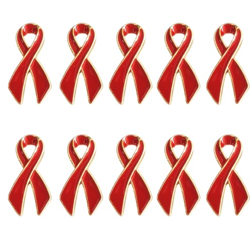 Set Von 10 Einzigartigen Ribbon Badge Broschen Schmücken Stilvolle Ribbon Broschenstifte Perfekt Für Partys Und Feierlichkeiten Stylish Accessoire von Rebellious