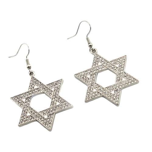 Star Dangle Ohrringe Fallen Stilvolle Anhänger Legierung Textur Mode Ohrschmuck Für Mode Mädchen Metal Ohrringe Vorhanden von Rebellious