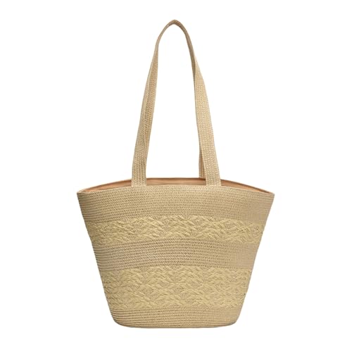 Strohbeutel Gewebt Strand Schulter Handtasche Große Kapazität Unterarmtasche Freihelfe Top Taschen Für Reisen Und Urlaub Casual Shopping Strohbeutel Gewebt Strand Schulter Handtasche Große Kapazität Unterarmtasche Freihelfe Top Taschen Für Reisen Und Urlaub Casual Shopping von Rebellious