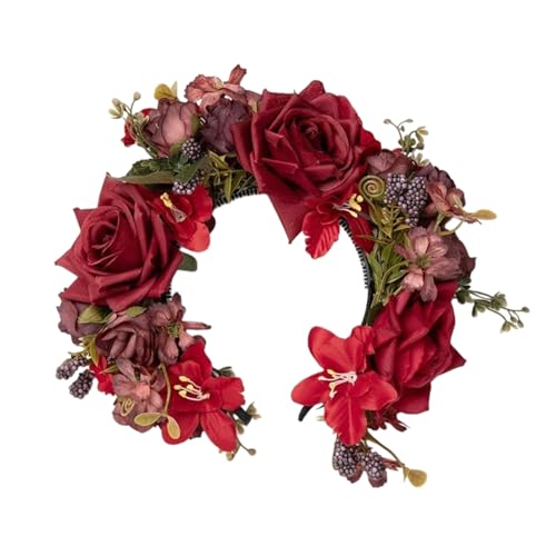 Vintage Inspirierte Blumen Ethno Blumen Anmutiges Haar Accessoire Für Frauen Femininer Hochzeits Kopfschmuck Blumen Kopfschmuck von Rebellious